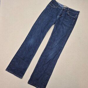 Paige Premium Denim Women's Melrose Stretch Wide Leg Blue Jeans Sz 29 29/30